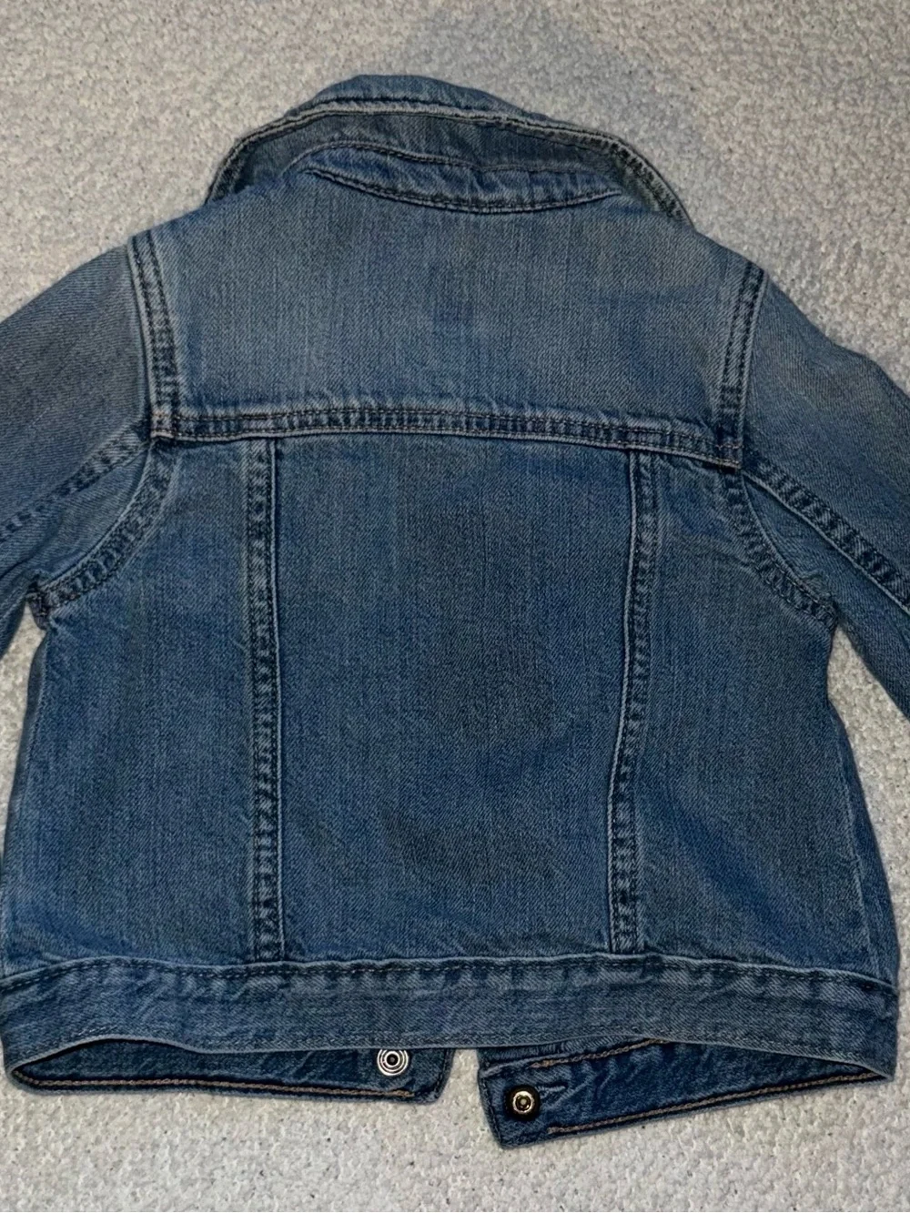 Gap Girls Distressed Denim Jean Jacket Size 4T